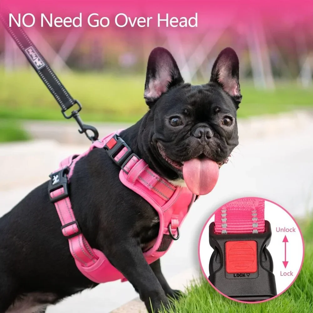 PoyPet No Pull Dog Harness, No Choke , Adjustable, Size XL